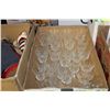 Image 1 : BOX OF CRYSTAL GLASSES
