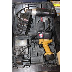 DEWALT CORDLESS DRILL KIT & CRAFTSMAN CORDLESS