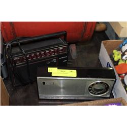 PAIR OF VINTAGE RADIOS