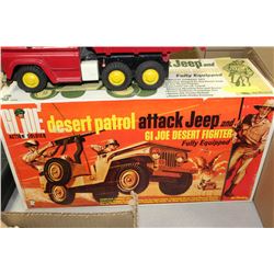 VINTAGE G.I. JOE DESERT PATROL ATTACK JEEP