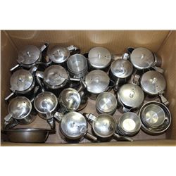 ESTATE BOX OF COMMERCIAL CREAM SERVERS