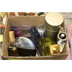 BOX OF MENS COLOGNE