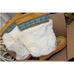 PAIR OF MUKLUKS