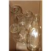Image 1 : BOX OF 4 ASSORTED VINTAGE MILK BOTTLES