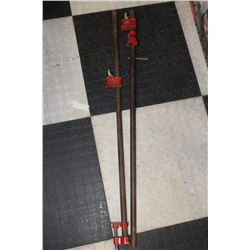 PAIR OF BAR CLAMPS