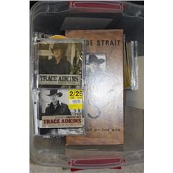 ESTATE BOX OF COUNTRY CD'S