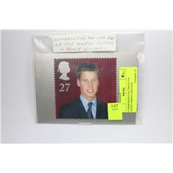 COMMEMORATIVE PHOTO ON CHOICE:PRINCE WILLIAM