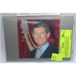 COMMEMORATIVE PHOTO ON CHOICE: CHARLES, PRINCE OF