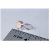 Image 1 : PAIR OF OPAL MYSTIC QUARTZ 12MM ROUND CRYSTALS