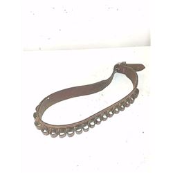 Shotgun shell ammo belt leather
