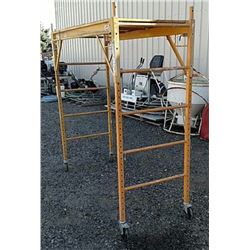 Baker scaffolding6'x6'x29" including wheels