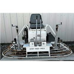 Ride on power trowel whitemen