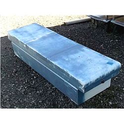 Steel pickup truck tool box