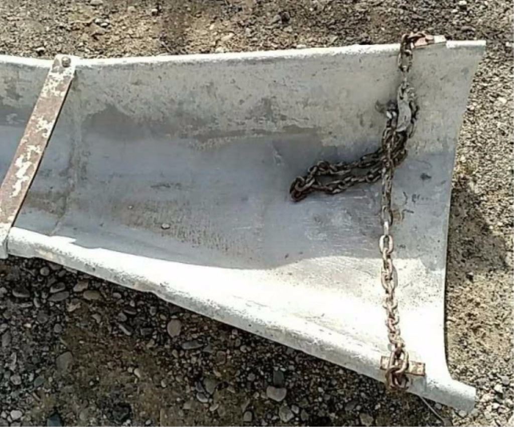 16 foot aluminum concrete chute