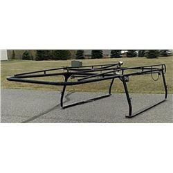 Pickup truck rack for 8 foot bed