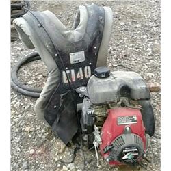 Iskco backpack concrete vibrator