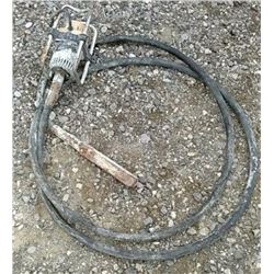 Wacker concrete vibrator