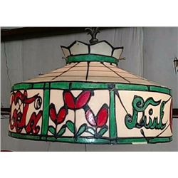 Coca Cola hanging lamp 20"