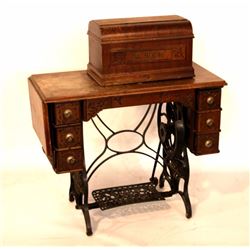 Antique Montgomery Ward Sewing Machine