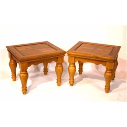 Solid Wood End Tables