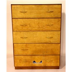 Vintage Handmade Birch Dresser