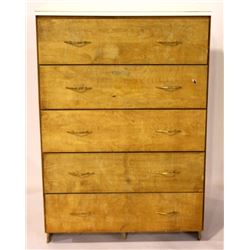 Vintage Handmade Birch Dresser