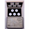 Image 1 : 2014-2015 Great Lakes Complete $20 Fine Silver 5-Coin Set with Deluxe Wooden Display Case issued by 