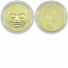 Image 2 : 1997 $200 22 karat Haida Raven Bringing Light to the World Gold Coin. This coin weighs 17.13 grams a