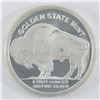 Image 2 : Golden State Mint 5 Troy oz .999  Fine Buffalo Silver Round (Tax Exempt)