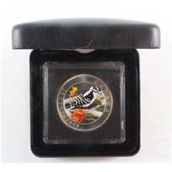 2008 Canada 25 Cent Downy Woodpecker coin RCM Issue