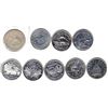 Image 1 : Estate Lot of 9x Canadian Silver Dollars 1973-2000. You will receive the following dates of Canadian