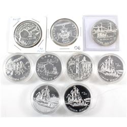 Estate Lot of 9x Canadian Silver Dollars 1991-2006. You will receive the following dates of Canadian