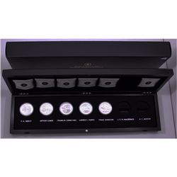 2012-2013 RCM Issue Group Of Seven 7-coin Wooden Display Box With 5 out of 7 coins and COA's (Tax Ex