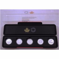 2015 5-coin RCM Issue Adventure Canada $10 Coin Set in Special deluxe Display Box with COAs as issue