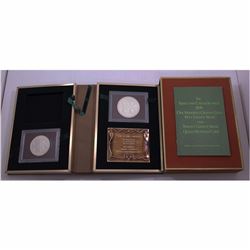 1976 Turks and Caicos Islands 20 & 50 Crown Silver Proof Coins Honouring Queen Victoria, "The Longes