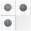Image 2 : Lot of 3X Error Canadian 25-cent Coins. You will receive the Error 1972 Clipped Planchet (by the dat
