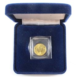 Scarce! 1994 Canada 1/15 oz .9999 Fine Gold  Maple Leaf (Tax Exempt)