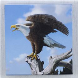 2014 $100 Majestic Bald Eagle 1 oz. Fine Silver Coin (#3 in the $100 for $100 Series) (No Tax)