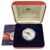 Image 1 : 2006 Australia 1oz. .9999 Fine Silver Kangaroo with Selective Gold plating. (Tax Exempt)
