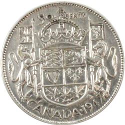 Scarce! 1947 Maple Leaf Variety Canada 50ct