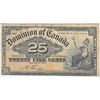 Image 1 : 1900 Canada 25ct Note Shinplaster