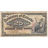 Image 1 : 1900 Canada 25ct Note Shinplaster