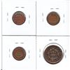 Image 2 : Estate Lot of United States cents dated 1851, 1859, 1863 and 1883. Sold as is, no returns. 4pcs