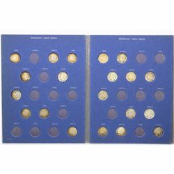 Estate Lot of Roosevelt USA dimes in blue book. 32pcs