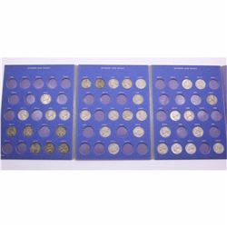 Buffalo and Jefferson USA Nickel blue books with coins. 42pcs