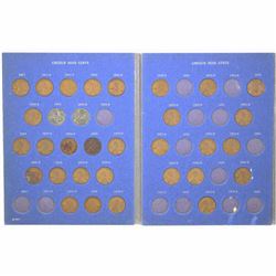 USA Lincoln Head Cents in blue book. Sold as is.