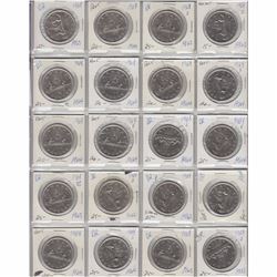 Estate Lot of 20 x 1968 Canada Dollars.