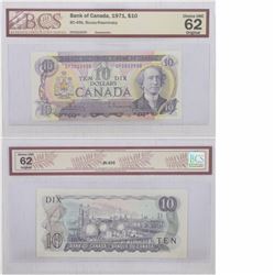 1971 $10 BC-49b BCS Certified Choice UNC-62 Original. Prefix DP.