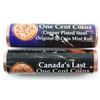 Image 1 : 2012 Special Wrapped Magnetic and 2012 Special Wrapped Non Magnetic Canada 1-cent Original Rolls of 