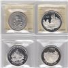 Image 2 : Estate Lot of 1964-1992 world Sterling Silver ICCS Certified coins. You will receive the following I